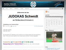 Tablet Screenshot of judo.blauweiss65-schwedt.de